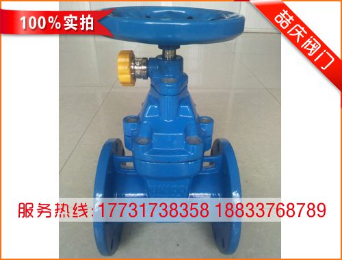 DN100鎖閉軟密封閘閥